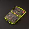 Tackle Box Fishing Box Fishing 10 Transparent Bag Storage Box Accessories Fishing Box Spoon Hook Fishing Square Fishing Box Set Box