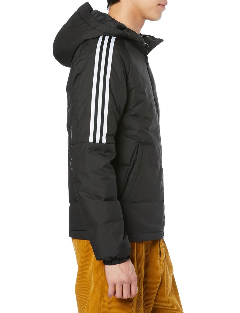 Adidas KOU15 Down Down Black Size Men's 3-Stripes Jacket, (IT8730), J/L