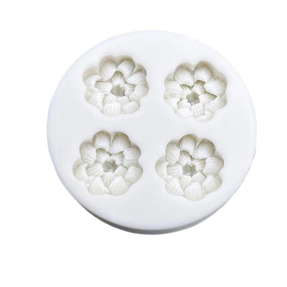 DIY Crafts Forma tvaru květin Silikonová epoxidová forma Dárková pryskyřicová forma