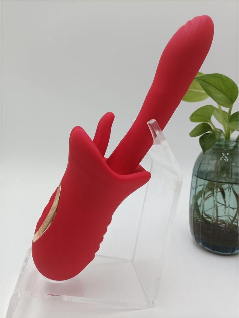 Lip Lure Vibrating Tongue Licking Masturbator for Women