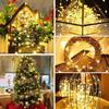 30Leds String Lights Battery Operated Copper Wire Garland Lamp Outdoor Waterproof Fairy Lighting for Xmas Wedding Party Decor
