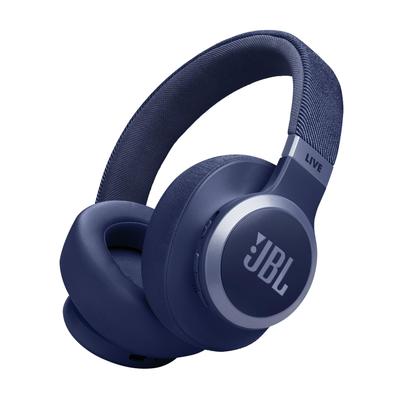 JBL LIVE 770 NC Styl/Design/Hybridní potlačení hluku/Kompatibilní s Bluetooth/Vícebodové/Sluchátka přes uši/Modrá/JBLLIVE770NCBLU