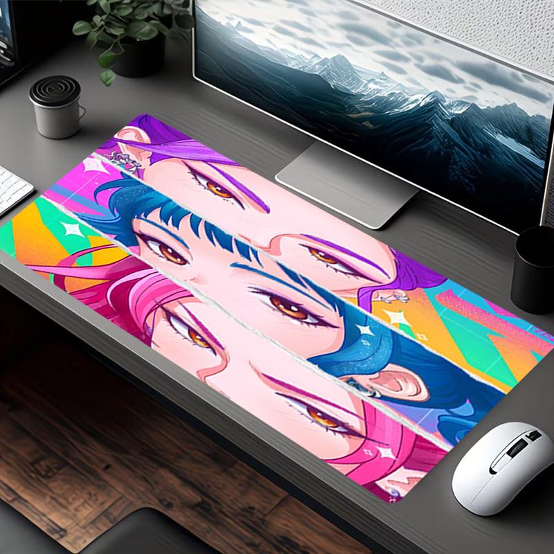 Girl Group Print Mouse Pad, for Keyboard Pad Laptop PC Mat for Office Home Use, Desk Decor, Perfect Birthday Gift for Gamers