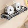 Wall Mounted Shampoo Storage Rack Punch Free Cosmetics Storage Rack Toilet Shampoo Holder  Kitchen