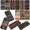 Phone Cover Print Design African Wax Casing for Apple iPhone 16 15 14 Plus 13 12 Mini 17 Pro Max + ProMax 16E Air 15+ Case