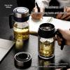 Fuguang G1811 Double-Layer Glass Office Mug