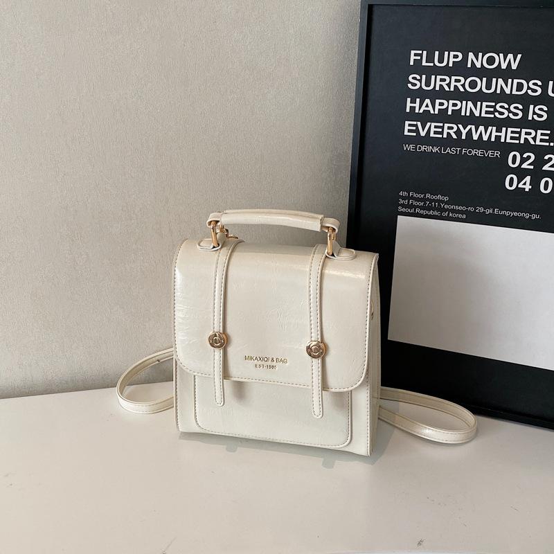 Premium Sense Backpack Women's New Fashion Versatile Commuter Bag College Student Travel Hand Carry Small Backpack