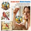 Acryl Puzzle Fensteraufhängung, Bunte Sonnenaufgang Sonnenfänger Panel Sonnenfänger Puzzles Dekoration Für Geburtstag Frauen, Männer, Ehefrau, Tante Und Mutter