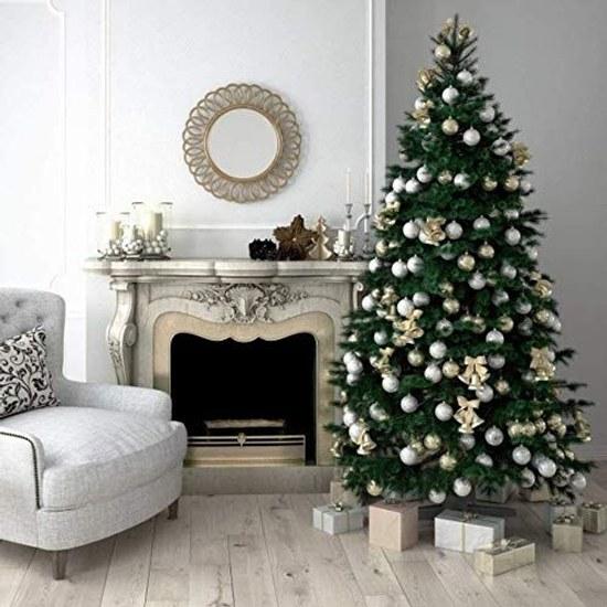 Christmas Ornament Ball 3cm Tree Top Star Vibrant Decoration Set Hanging Large That Stands Out On Nordic Accessory 30 Pieces Elegant Stylish Party