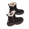 New Platform Martin Boots Women's 2025 New Large Cotton Shoes Mother Short Boots Velvet Warm Snow Boots Non-slip