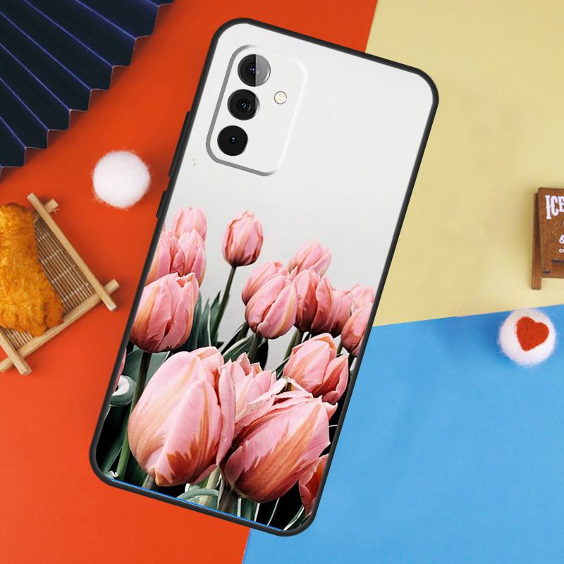 Tulip Flower Colorful For Samsung Galaxy A13 A23 A33 A53 A15 A25 A35 A55 A51 A71 A12 A32 A52 A14 A34 A54 Case
