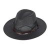 Lace-up men's top hat Breathable mesh top hat Outdoor face covering sun hat Summer retro antique top hat