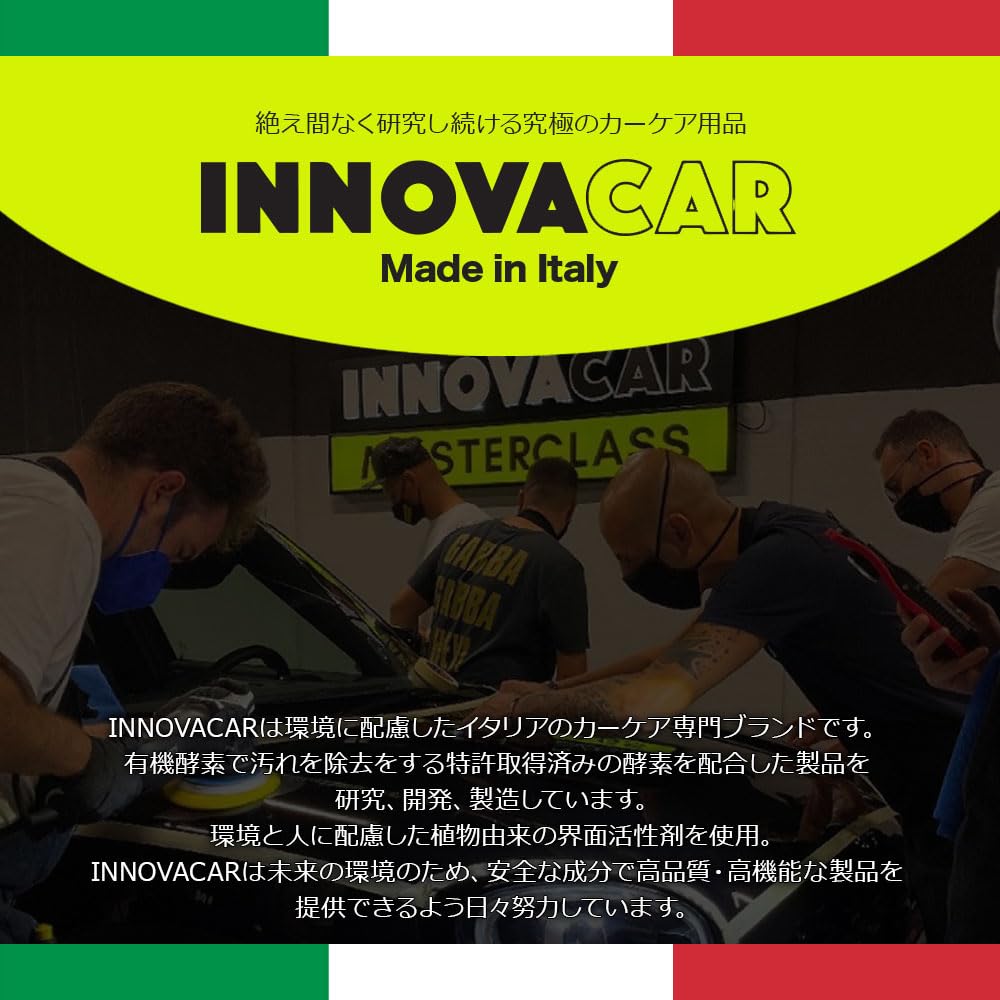 INNOVACAR SC5 TIRE a Tire Coating That Protects Tires from Cracking and Discoloration Caused by UV Rays While Maintaining Water and Easy Available In