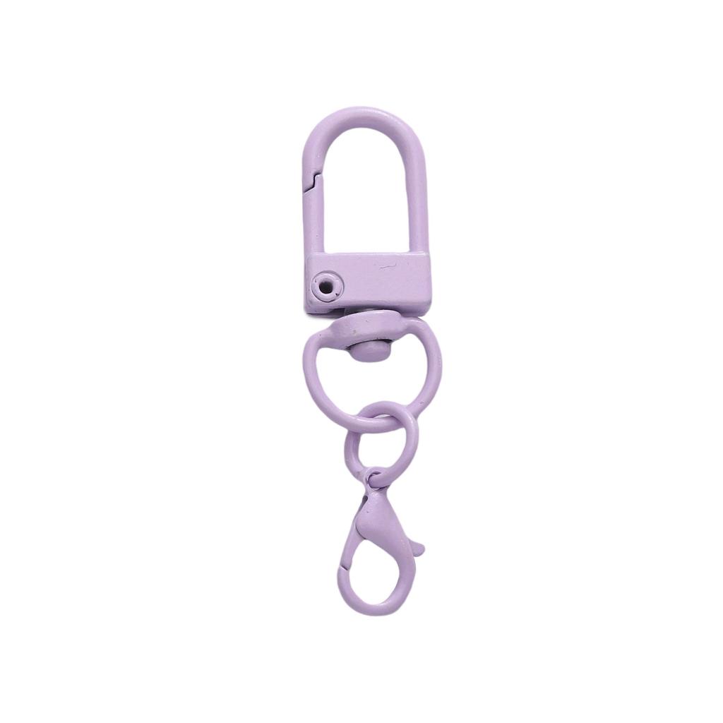 1-10Pcs Alloy Key Clasps Iron Ring Lobster DIY Accessories Finding Supplies