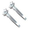 2Pcs Mini Serving Tongs, Compact Stainless Steel Ice Tongs, Hand Palm/Round Spoon/Shell Shape Sugar Cube Tongs for Tea, Charcuterie Board, Party Food