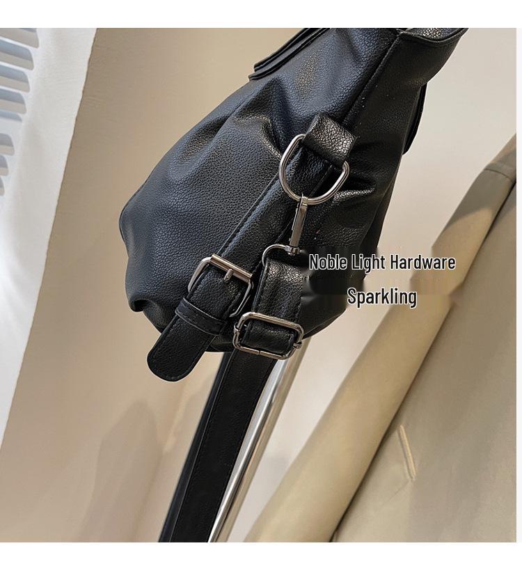 Retro European & American Shoulder Bag: Versatile, Stylish, Casual Handbag for Everyday Commute