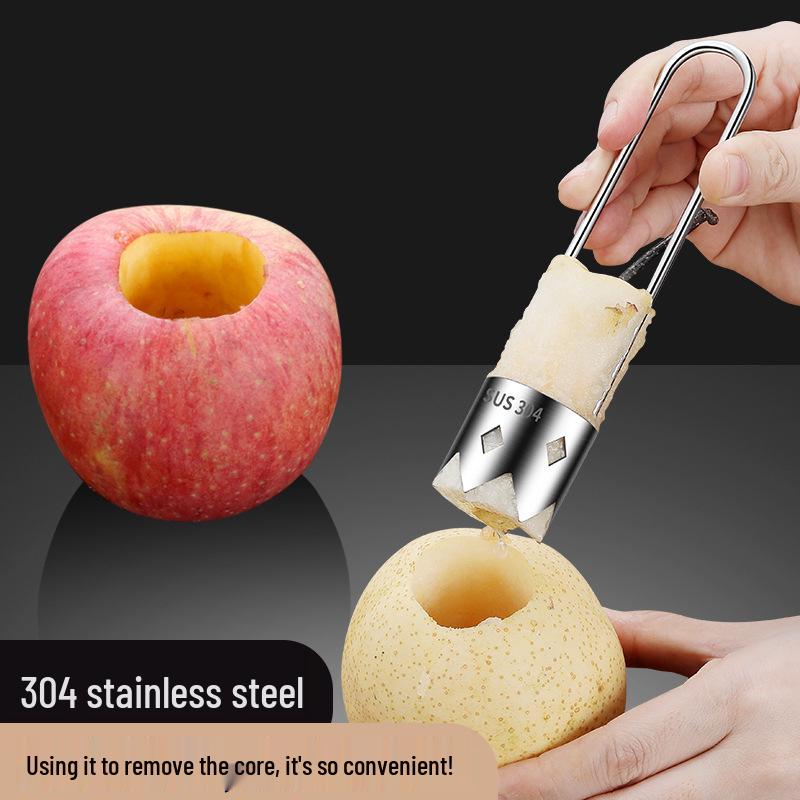 Stainless Steel 304 Fruit & Vegetable Corer/Apple Walnut Core Remover