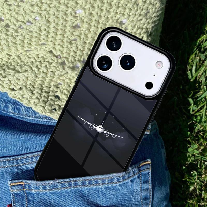 Aircraft Plane Airplane Phone Case Cover for IPhone 11 12 13 14 15 16e 17 Pro Max Coque for IPhone 17 Air