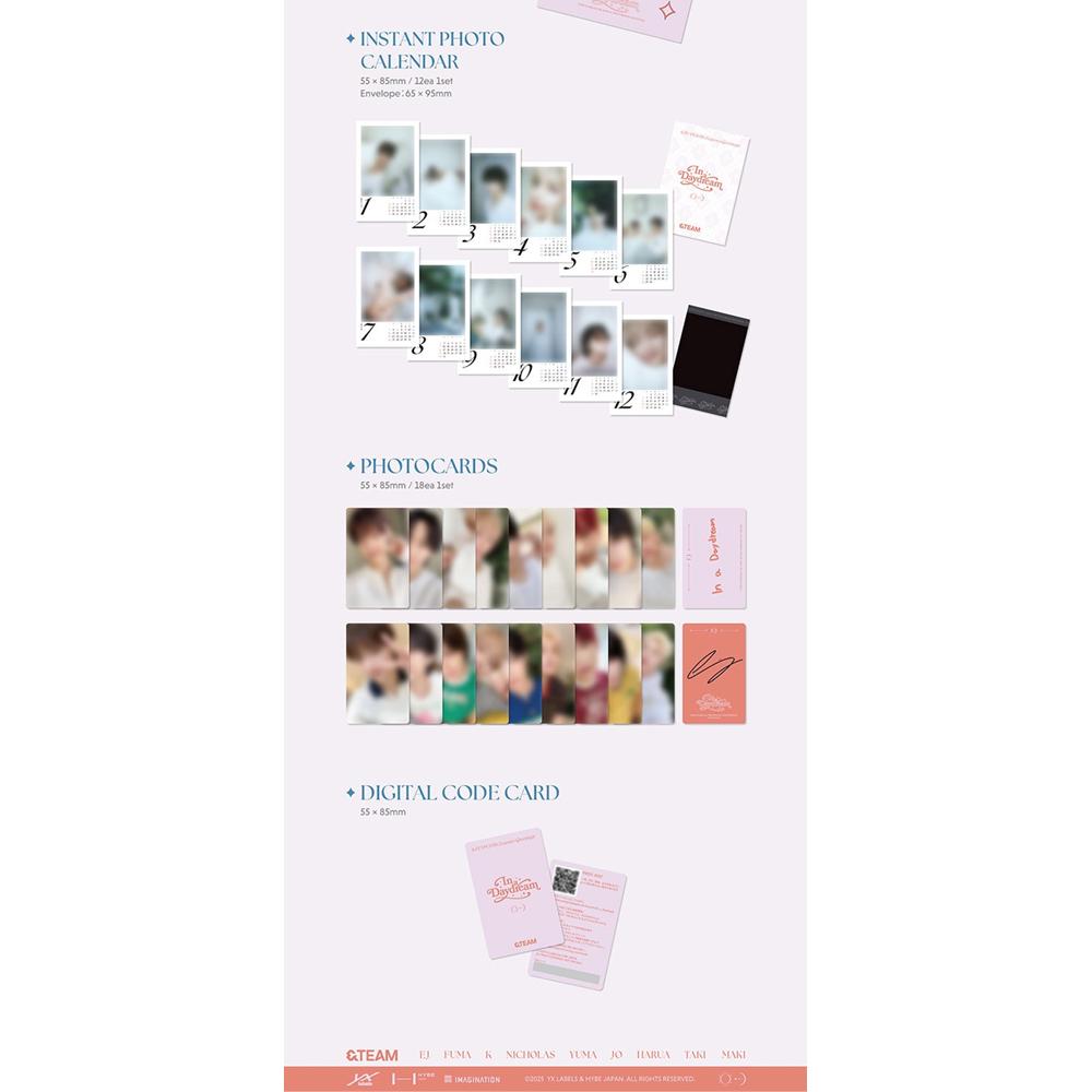[Pre-order] &TEAM - 2026 Seasons Greetings In a Daydream