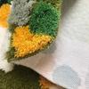 Tufting Moss Carpet Aesthetic Antislip Bathroom Rug High-Quality Fluffy Green Muscus Mat Bedrooom Decoration Headboard Carpet