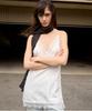 Leuba Silky Lace Layered Slip Top - White