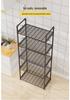 Multi-Layer Kitchen Storage Rack for Microwave and Pots