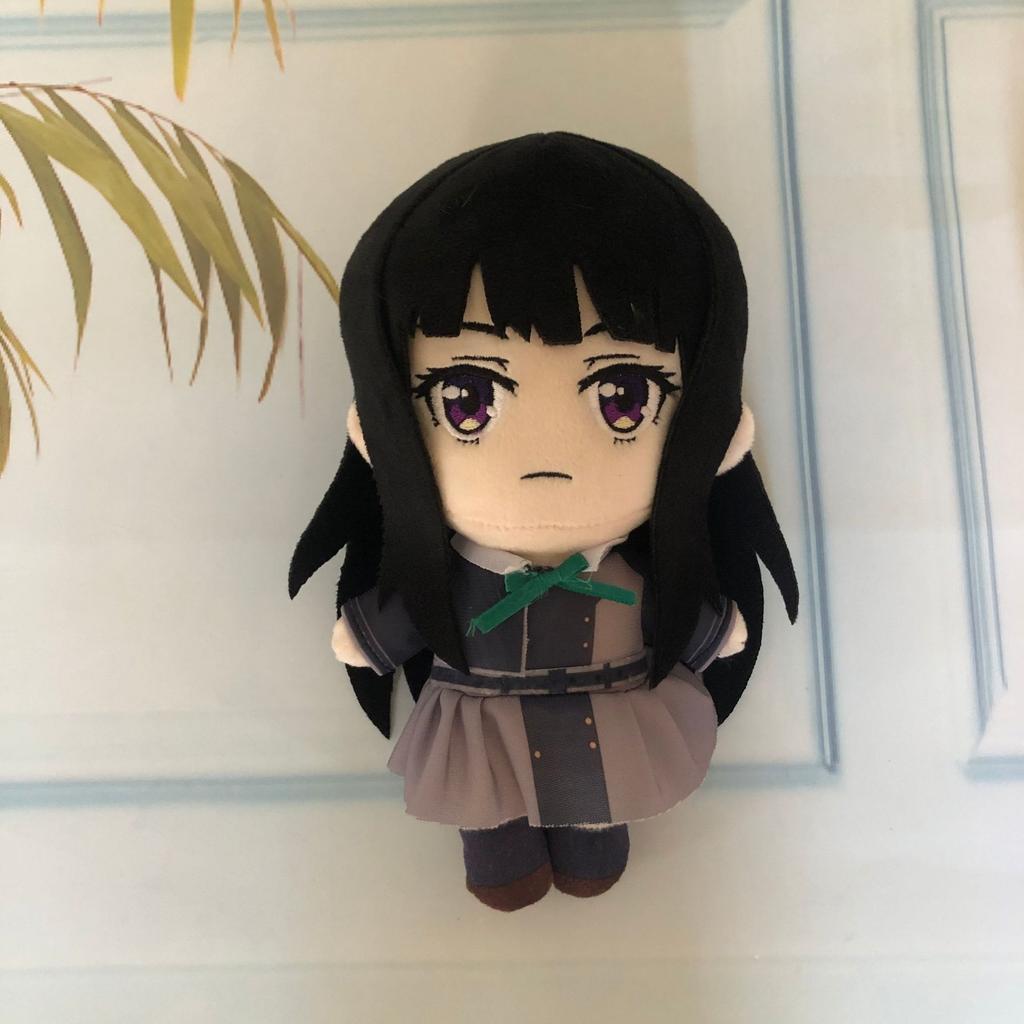 Anime Game Lycoris Recoil Nishikigi Chisato  Inoue Takina Soft Stuffed Doll Kawaii Cartoon Plushie Toy Cute Kids Christmas Gift