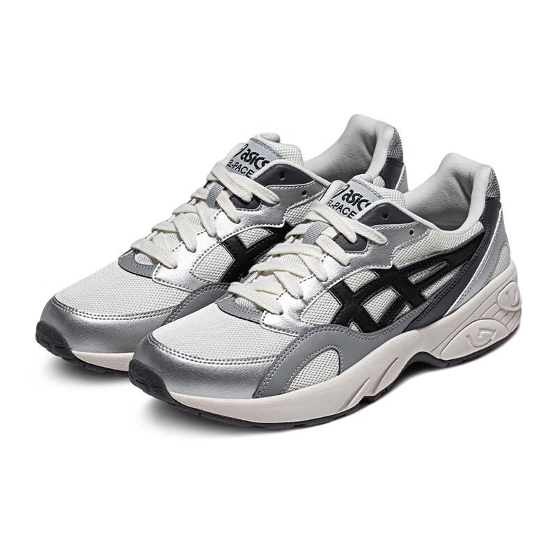 Asics Gel-Pacer Comfortable Daily Low-Top Lifestyle Shoes Unisex sneaker Silver 1203A486-100