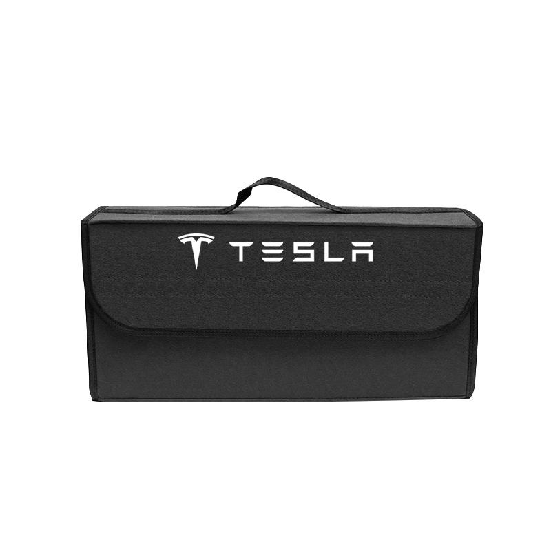 Car Trunk Organizer Bag Folding Tidying Box Storage Bins For Tesla Model 3 Model S Model X Model Y Cybertruck Roadster SpaceX
