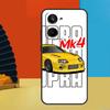 Yellow Jdm Cars For Realme 15 Pro 14 12 11 10 13 Pro Plus C65 C67 C63 C61 C55 C51 C53 C35 C75 GT6 GT7 Case