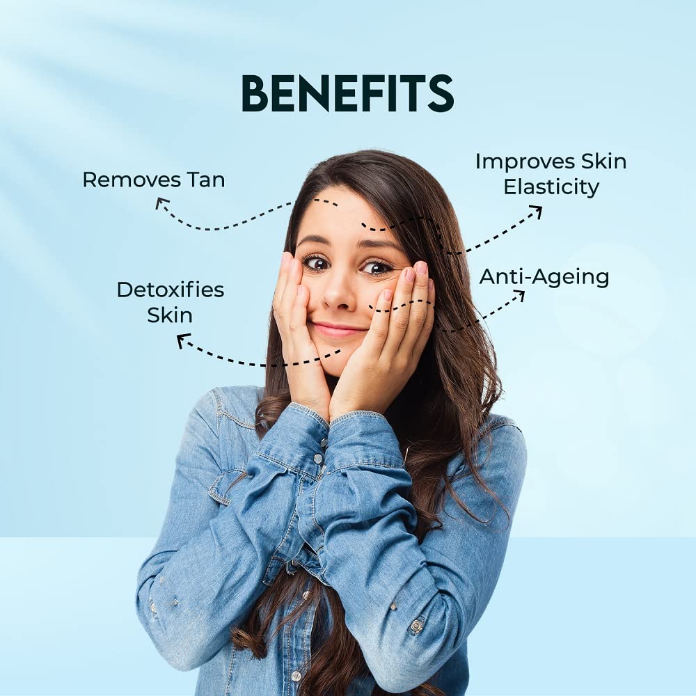 Jovees Máscara Facial Herbal Bio Retinol Revita Ageing Para Pele Radiante, De Tan, Aperto de Poros, Anti Envelhecimento, Pele Lisa e Firme 75g