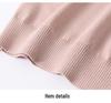 Stylish Spring Knit Gauze Sleeve Top for Middle-Aged & Elderly Women