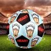 1pc One Piece Football Soccer Ball Size 5 Indoor Soccer Ball Fashion Colorful  Backyard Game -Great For Sports Fans Gift HE32