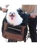 Dog Bike Basket, Small Medium Pets Dog Basket for with Breathable Mesh, Removable Bicycle Basket Front Handlebar Bicycle Basket