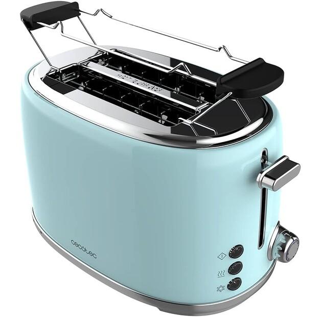 Тостер Cecotec 03234 Toast & Taste Retro 1000 blau