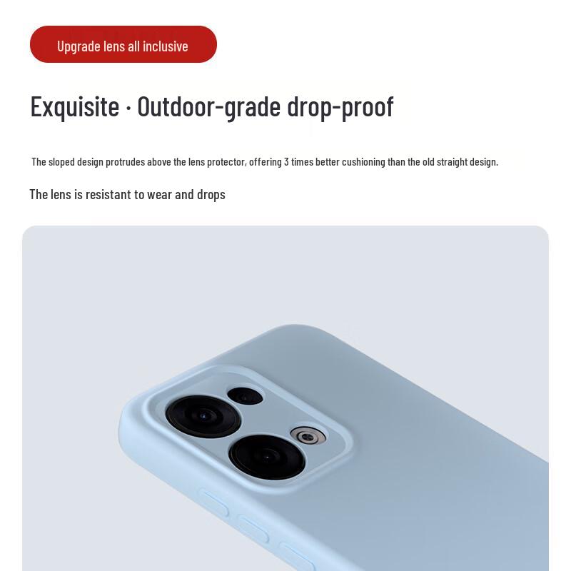 Shangsou Premium Liquid Silicone Phone Case for OPPO Reno13 / Reno13 Pro