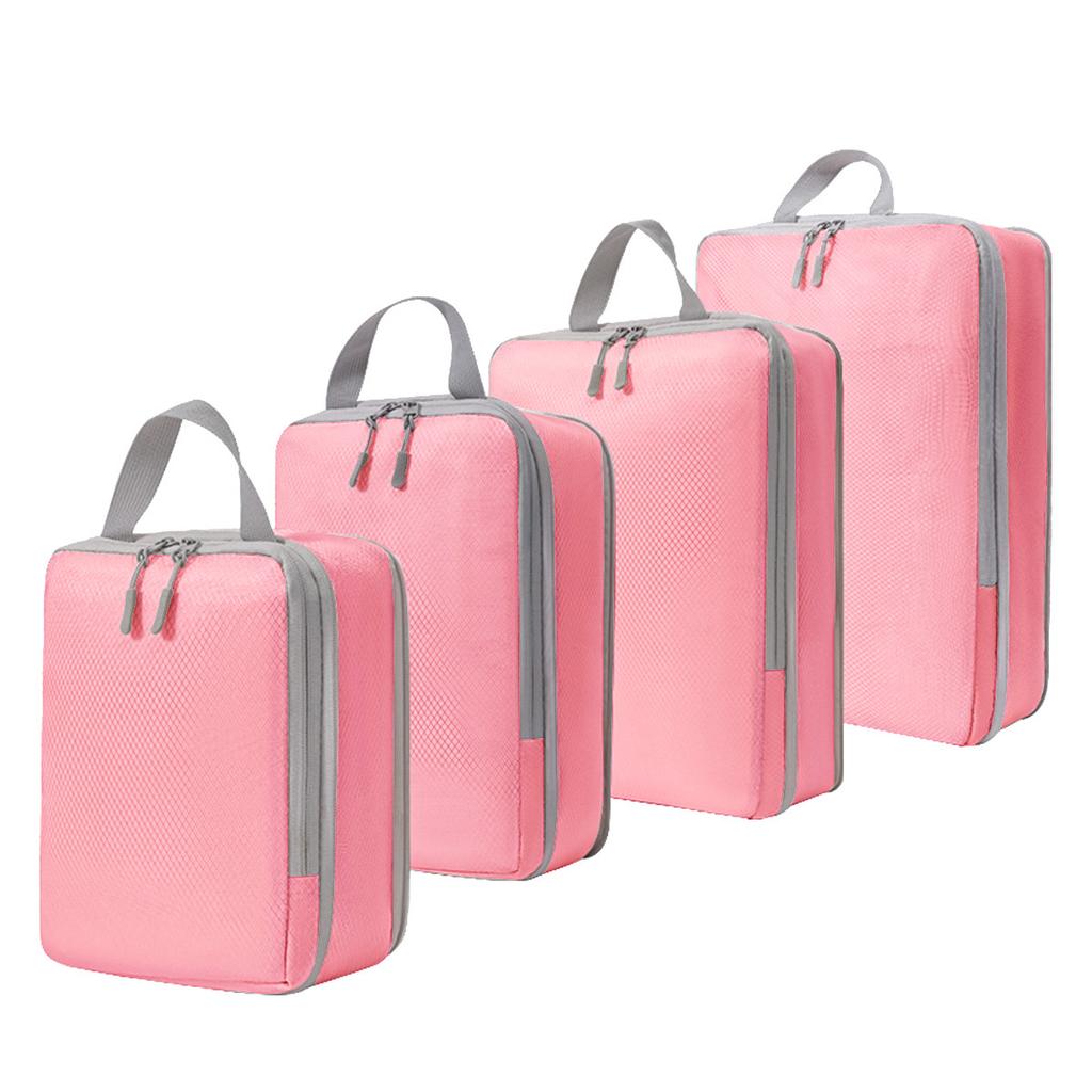 Compressed travel storage bag nine piece set for business travel clothing classification organization storage toiletries bag set