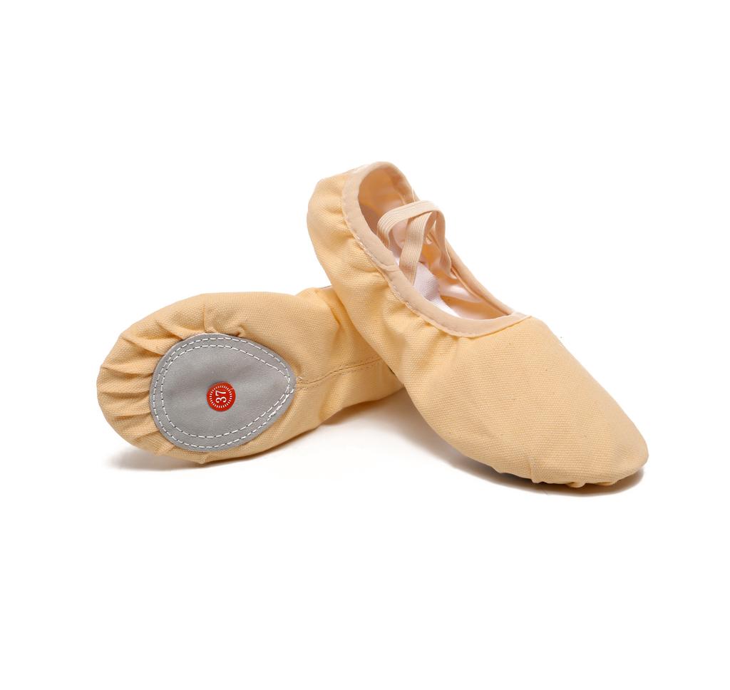 Mode Professionelle Kinder Tanzschuhe Canvas Weiche Sohle Bauchtanz Yoga Gym Ballettschuhe Mädchen Frau Ballerina zum Tanzen