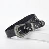 Rivet Y2K Punk Belt Solid Color Star Waistband Harajuku Western Studded Belt  Daily