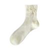 Ladies Spring and Summer Bow Lace Mesh Hollow Pile Socks