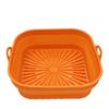Air Fryer Mat Silicone Baking Tray Multifunctional Silicone Grill Mat Resistant To High Temperatures Pizza Fried Chicken Plates