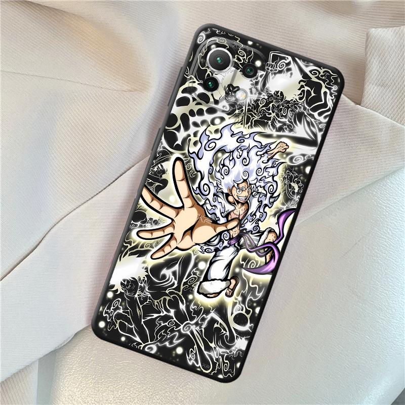 One Piece Luffy Zoro Anime Case for Xiaomi Mi 13Lite 10T 11 Lite 12 Lite 12x 12T 14 Pro 15 11T Pro Black Soft Shell