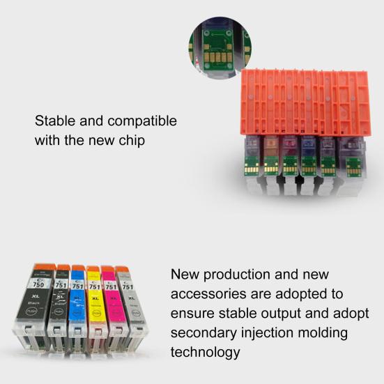 Practical Printer Ink Box for Canon PGI750/CLI751/IX6770/MG5570/MG7170/MX727