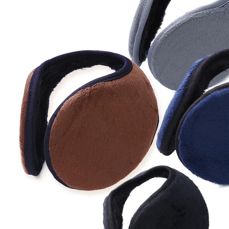 HaoGongBang Winter Thickened Behind-the-Head Earmuffs