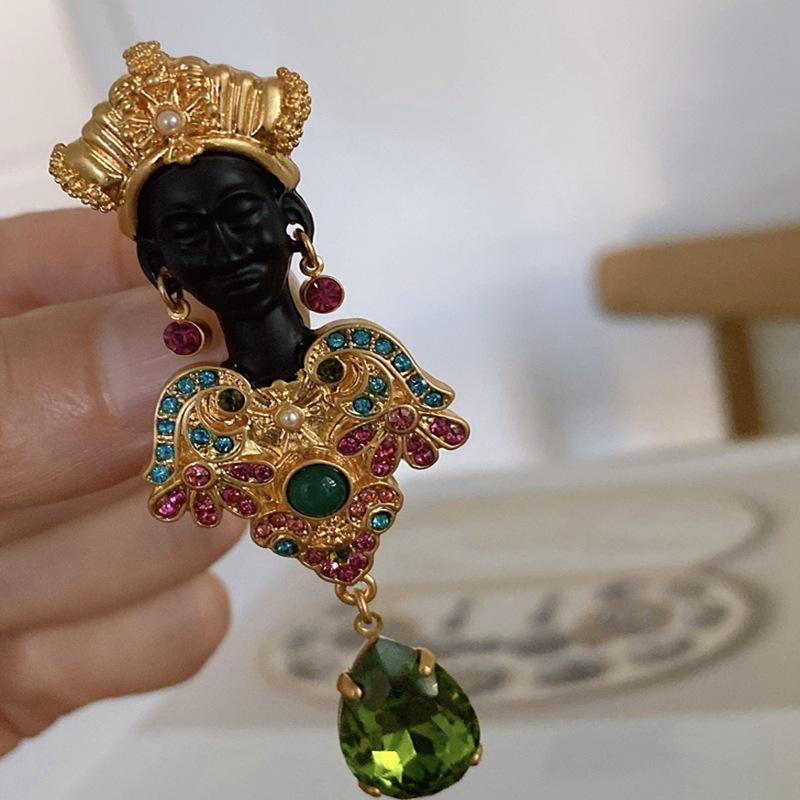 

Винтажные женские мужские классические хрустальные подвески броши значки ретро классическая леди дворец стразы эмалевая булавка аксессуары