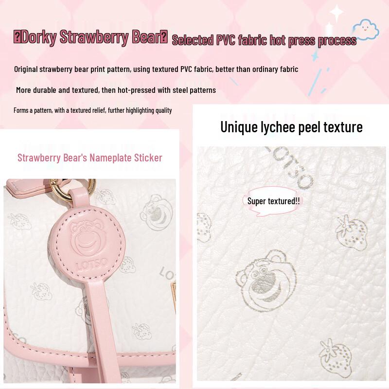 Disney Strawberry Bear Crossbody Bag