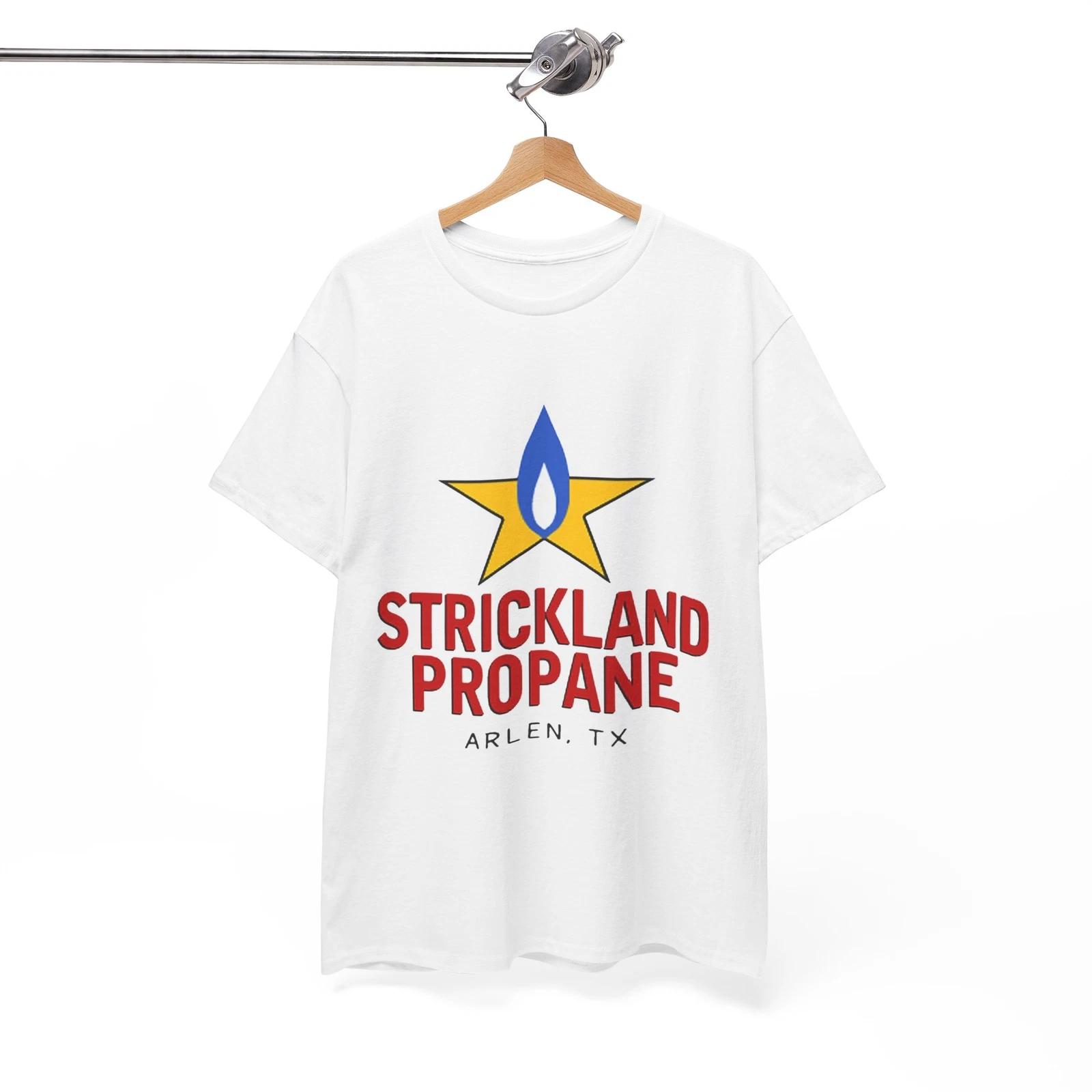 Strickland propane Tshirt Texas King Of The Hill Cartoon Comedy Unisex Heavy Tee XL