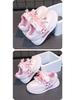 2025 Spring/Autumn Breathable Cartoon Skate Shoes for Girls - Comfortable & Cute Casual Children's Sports Footwear