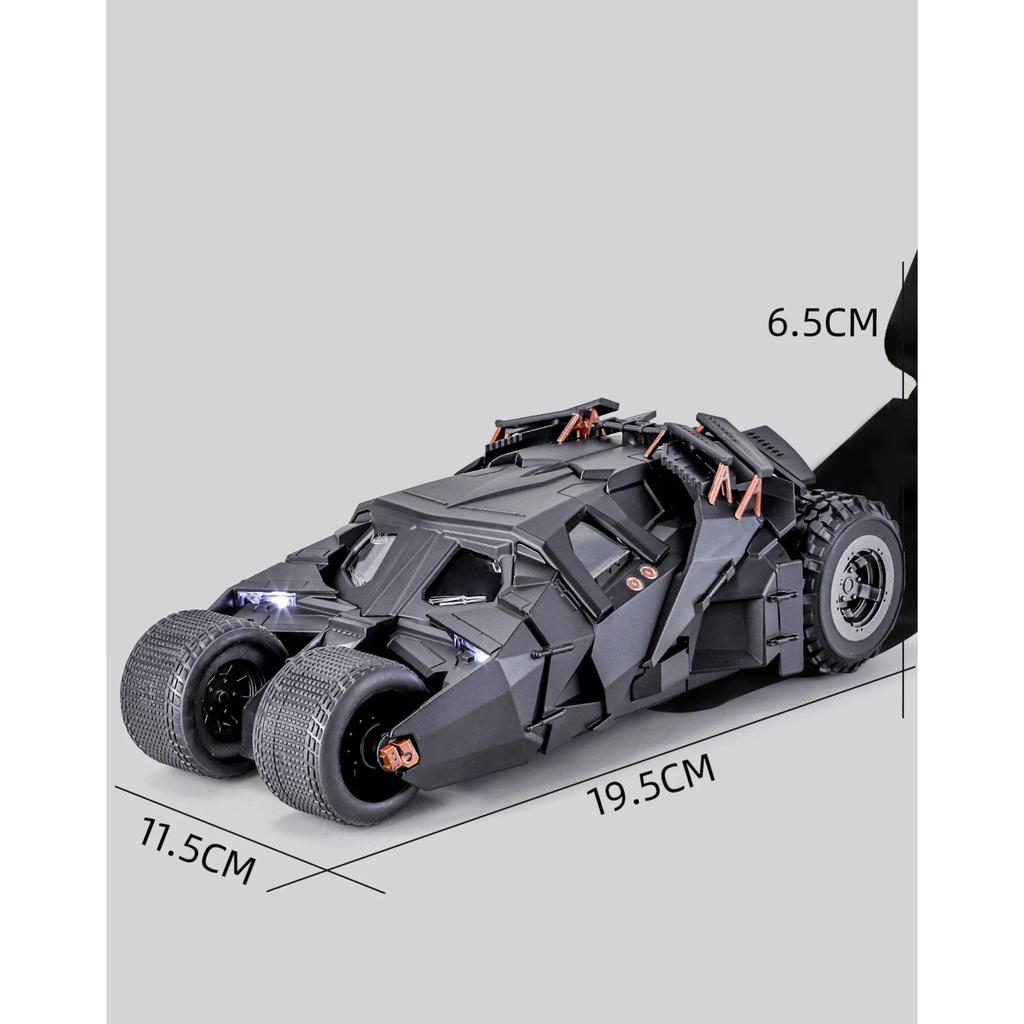 1/24 BAT Batmobile Tumbler Alloy Car Diecasts & Toy Vehicles Car Model Miniature Scale Model Car Toys for Children