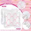 BUYNOW 1pc 2pcs/set Pink Bow White Lace Pillowcase Cute College Style Bow Pillow Decor GirlsApartment Bedroom Bed Sofa Decor